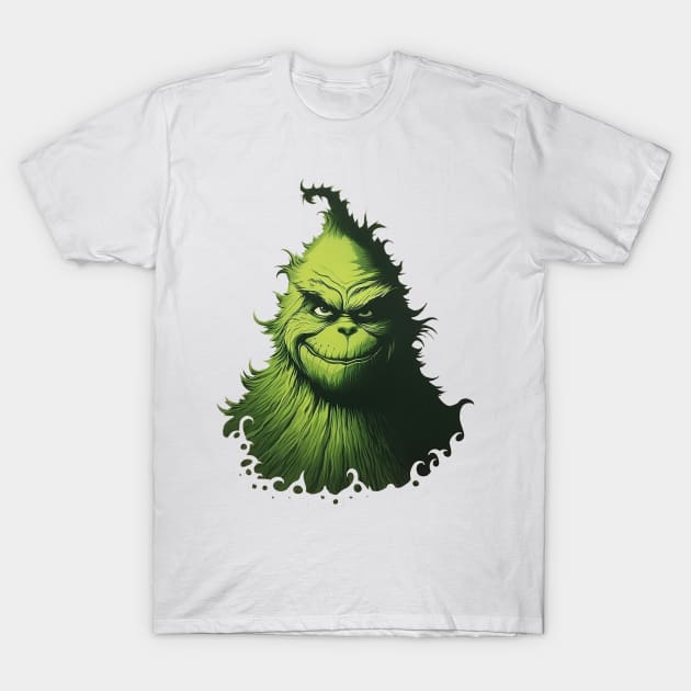 grinch T-Shirt by piratesnow